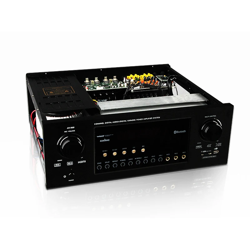 Vofull Sound Equipment 5.1 Home Theater Amplifier Receivers 4k High