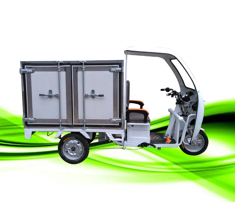 Express Tricycle 800w Cargo Electric Tricycle Small Electric Tricycle