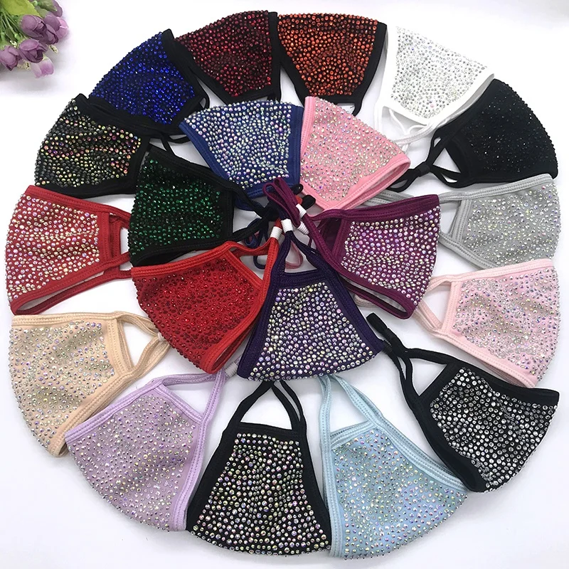 

bling face cover,10 Pieces, 20colors mix