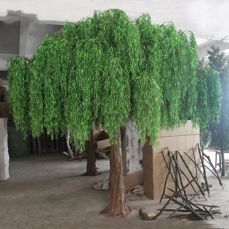 Greenery Willow Tree Big Fake Tree Artificial Plants Indoor Decor 46 Meter Willow Tree Buy