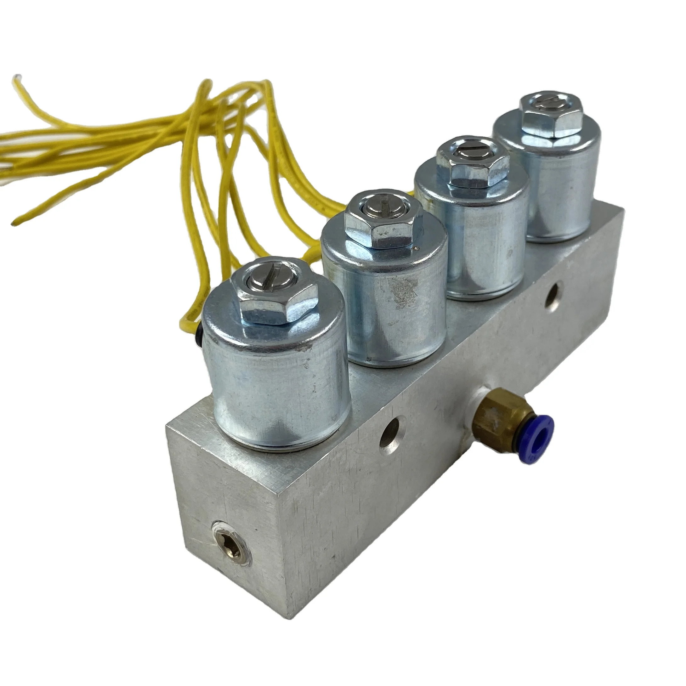 Low Noise 4 Station Manifold Solenoid Valve 12vdc Wholesale 12v Dc