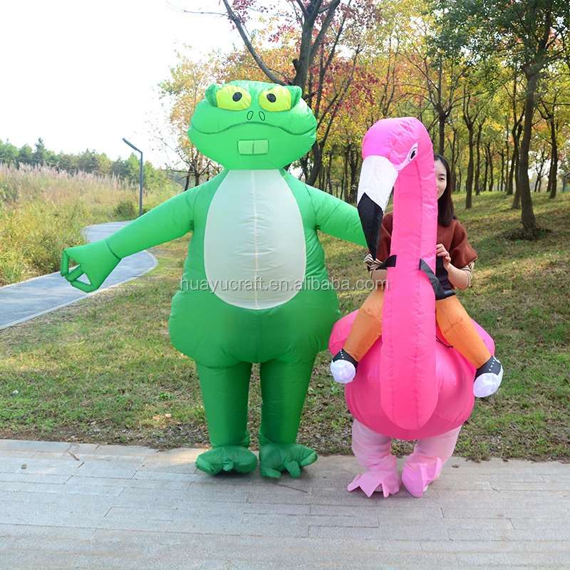 Huayu Ready To Ship Funny Halloween Cartoon Costume Inflatable Frog Costume  For Adult - Buy Cosplay Costumes,Halloween Cartoon Costume,Inflatable Frog  Costume Product on 