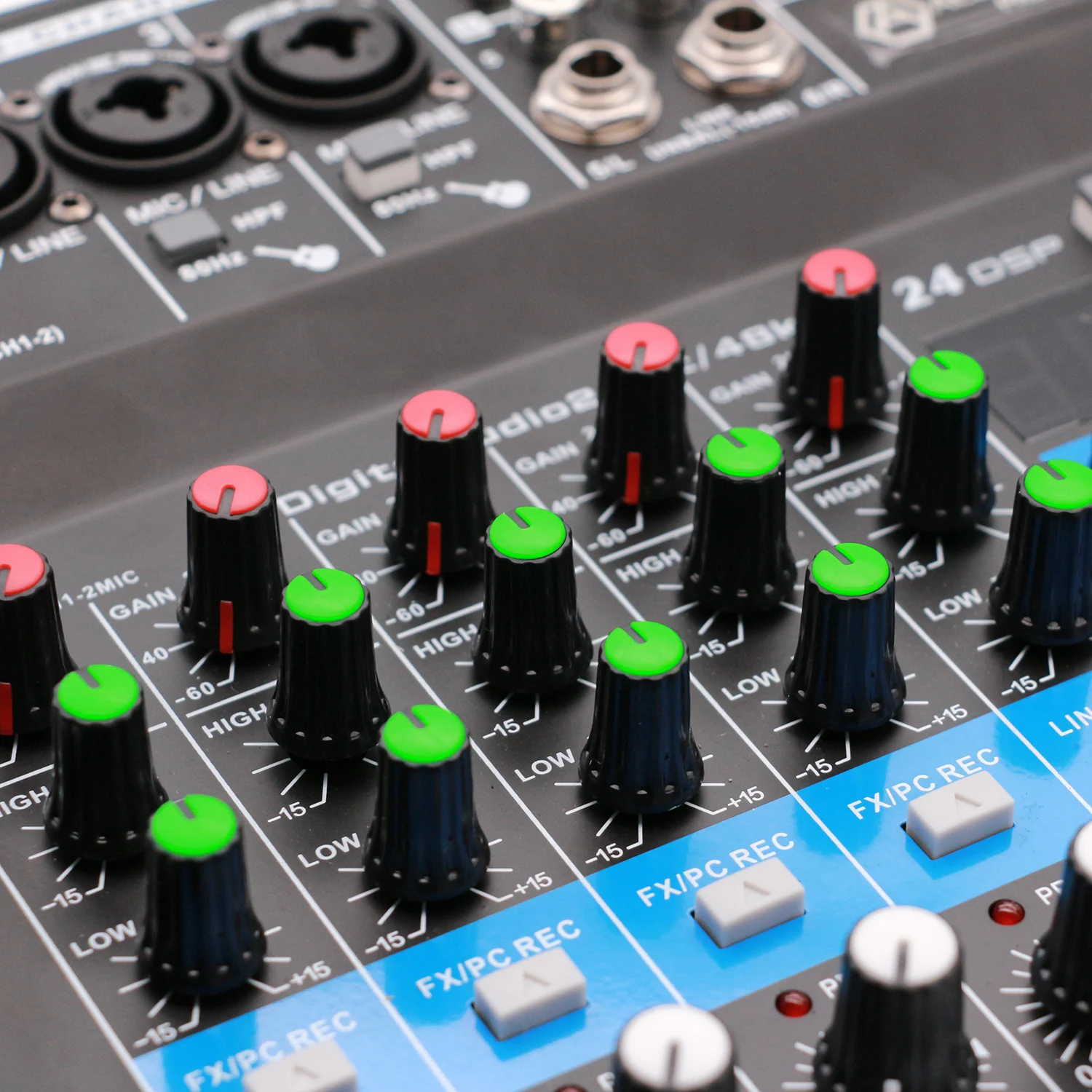 Accuracy Pro Audio Best Dj Mixer With Amplifier And Speakers Dj Mixer