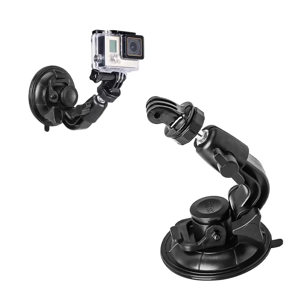 GoPro HERO10 Black underwater housing with diver holding camera at shallow reef depth