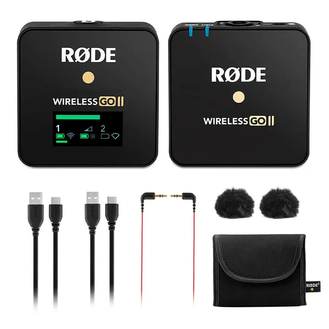 RODE Wireless GO II Single Wireless Microphone System Kit