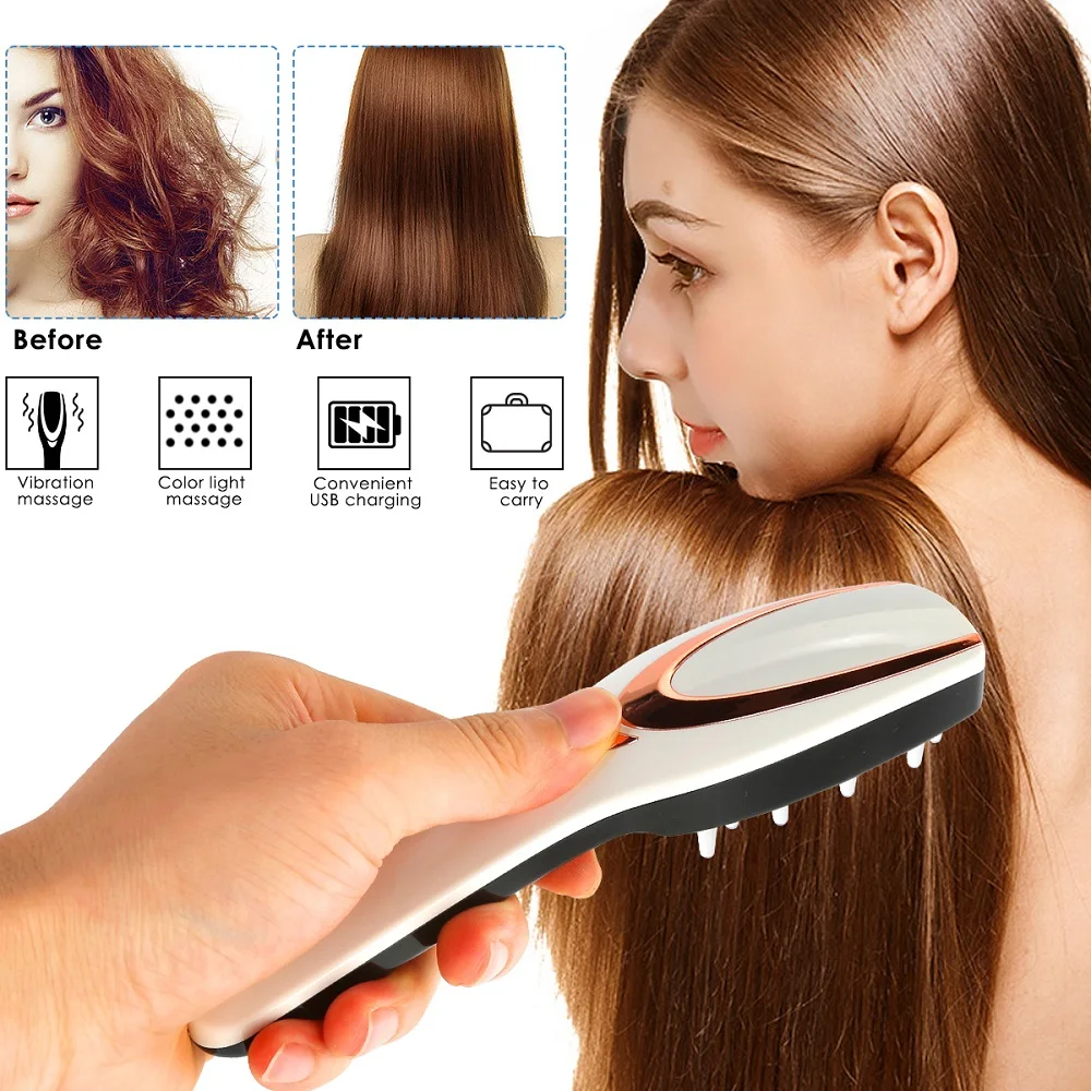 Hot Sale Red Light Therapy Head Massage Comb Hair Growth Laser Scalp