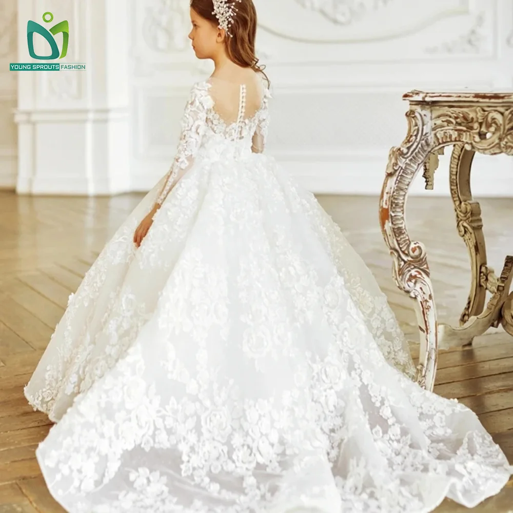 maxi dress for 12 year girl Custom Design Kids Long Dress