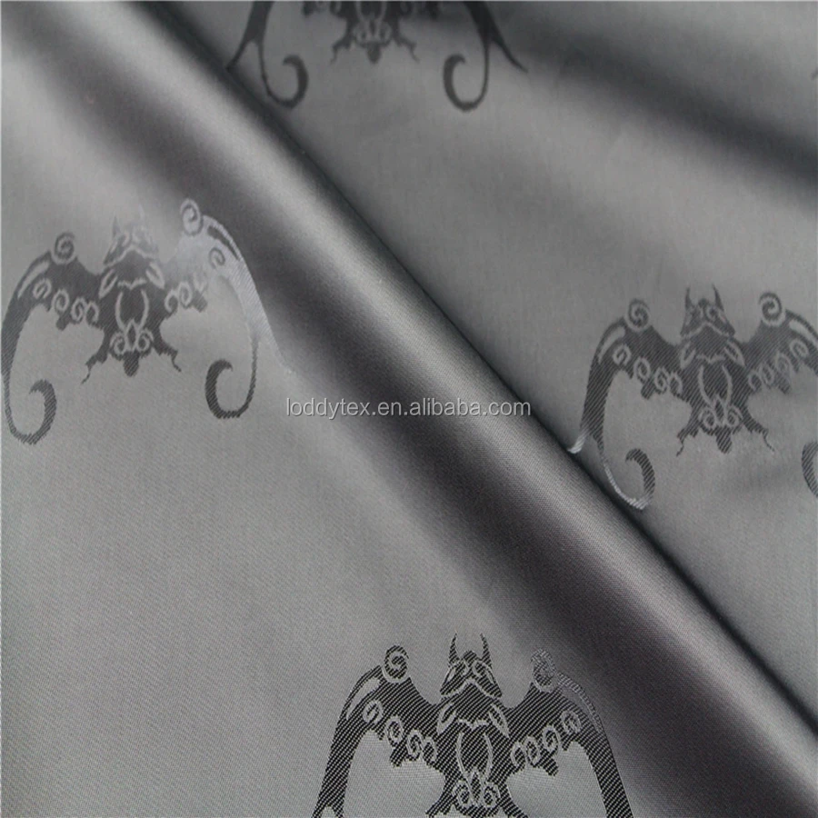 High Quality Polyester and viscose bat jacquard  lining Fabric Textile For Jacket