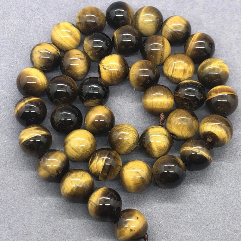 Wholesale manufacturer genuine high quality gemstone bead natural tiger eye stone loose beads for jewelry making (AB1770)