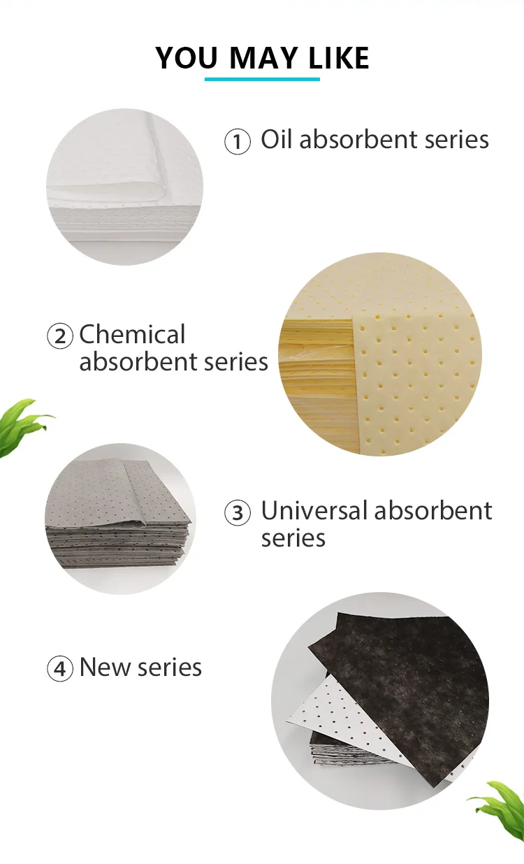 100% PP Dimpled Oil Only Absorbent Mats/Pads