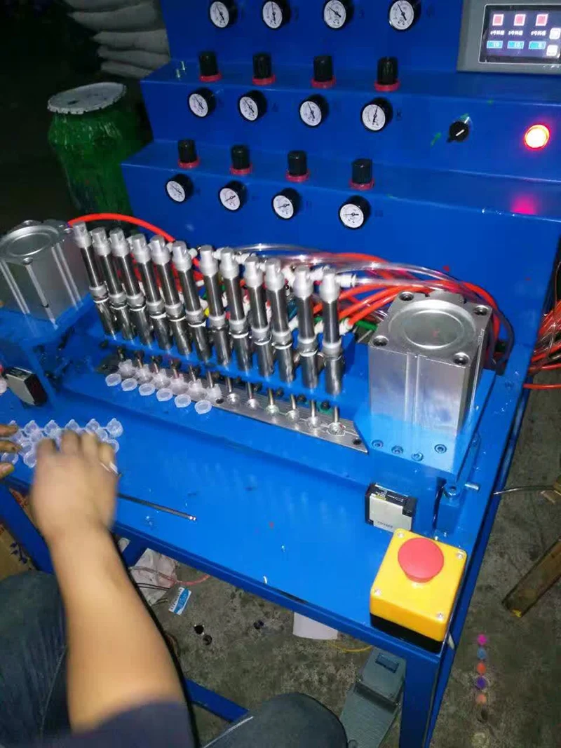 Automatic Watercolor Bottles Joint Filler Machine Paint Filling Packing