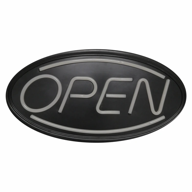 Customized Acrylic Luminous Cashier Led Neon Sign Open Lighting Custom