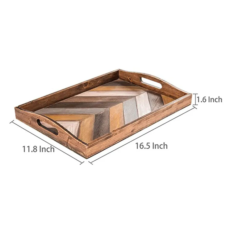 serving tray wood