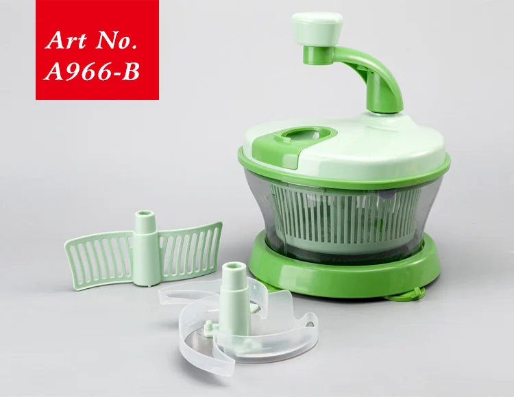 Smile Mom Manual Multifunctional Vegetable Chopper Mixing Salad Spinner