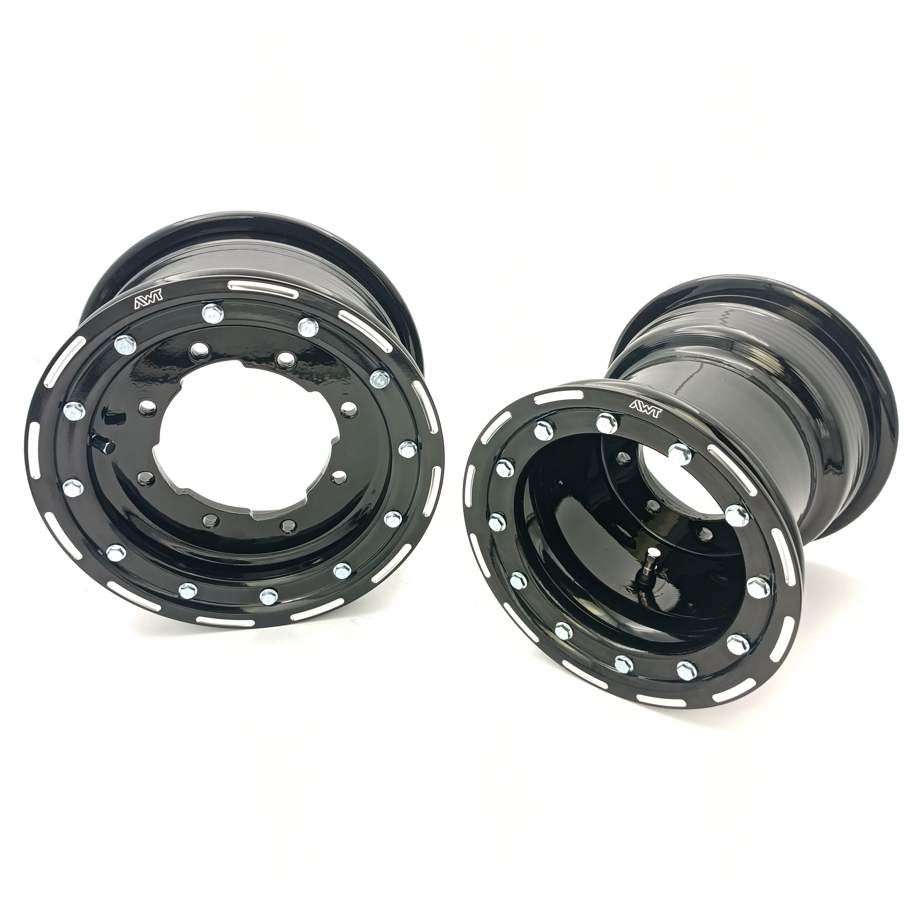 Quad Bike Wheels 10x5 4+1 & 8x8 3+5 Beadlock Rims for Honda TRX, Yamaha ...