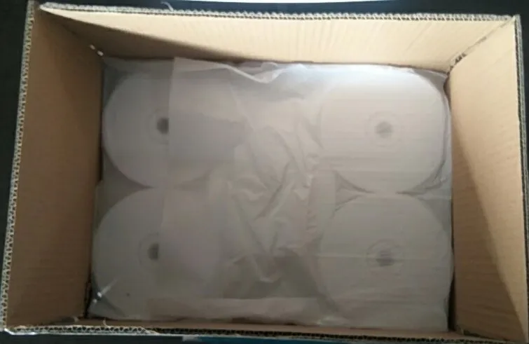 6inch White package 100pcs