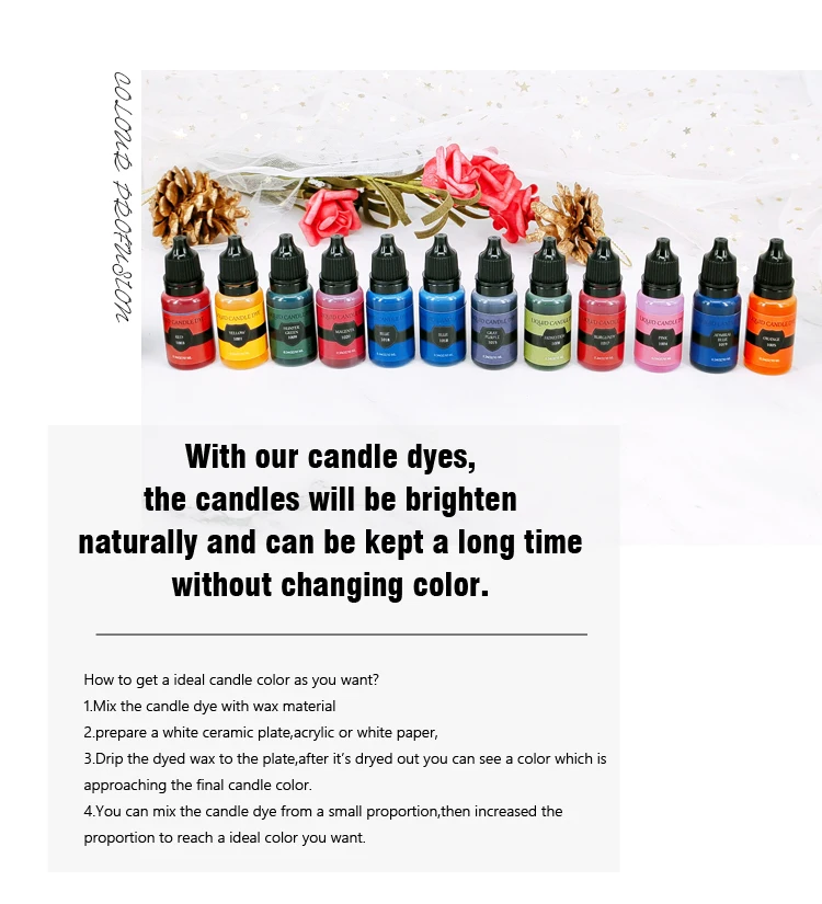 Best Selling Product Diy Handmade Liquid Candle Dye Buy Liquid Colour