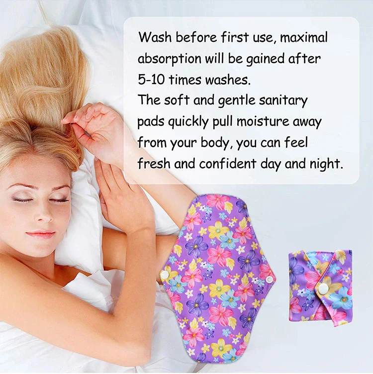 organic thick eco friendly relax sanitary pad pure cotton pads