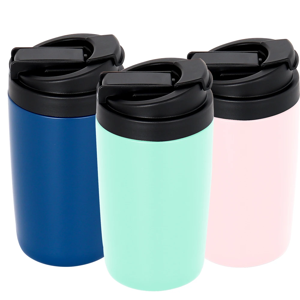 

Wholesale Reusable Powder Coating Car Mug Double Wall 304 Stainless Steel Vacuum Insulated Tumbler Coffee Cup, Customized color