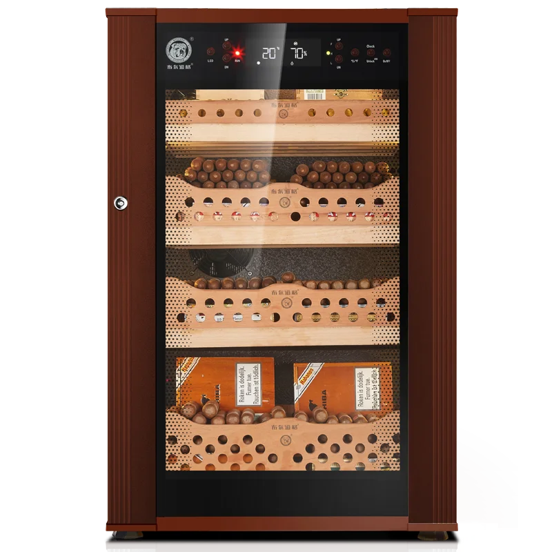 
High Quality built-in Compressor Electronic Cigar Cabinet Humidor for boxes 