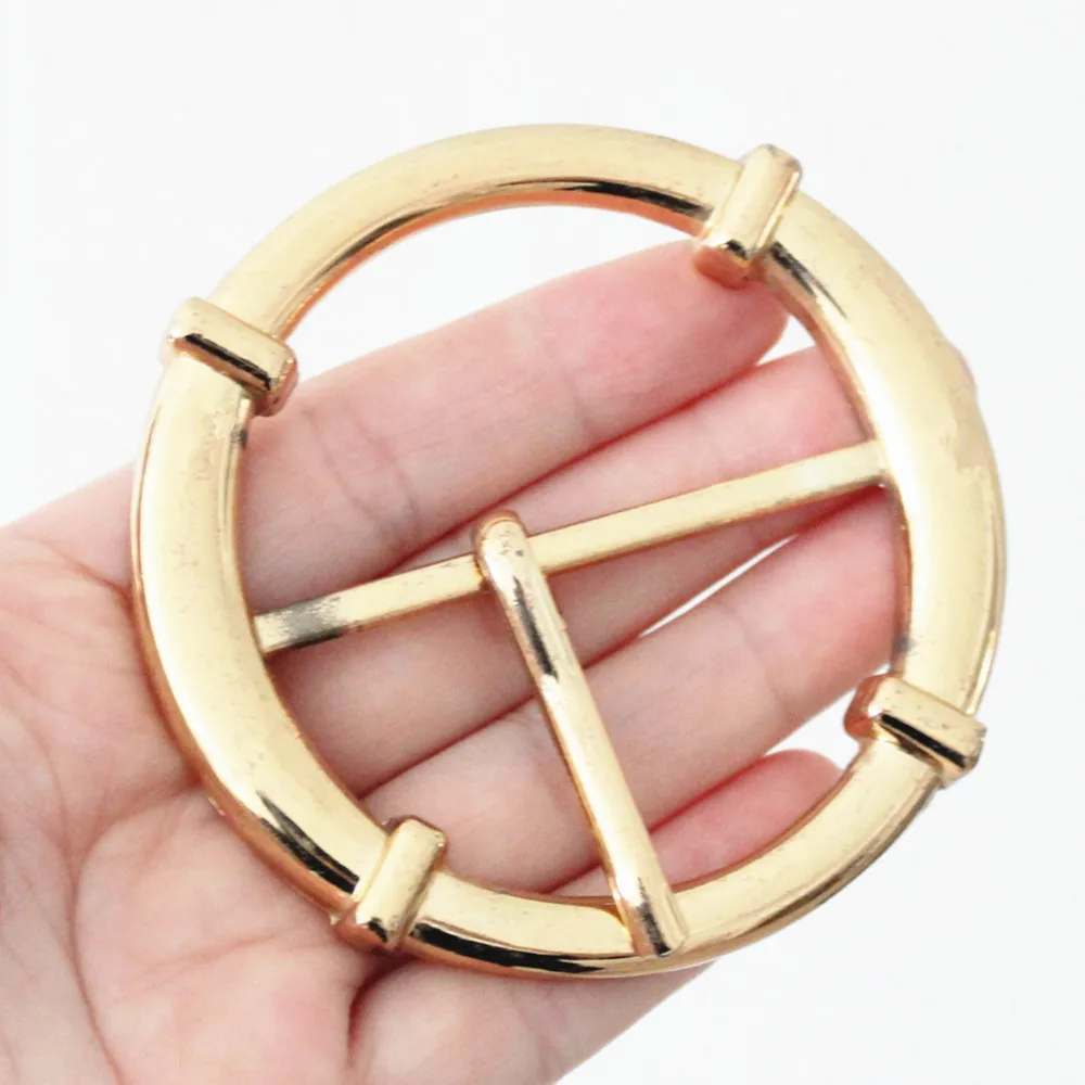 制造销售大尺寸纯金中条皮带扣女外套皮带扣