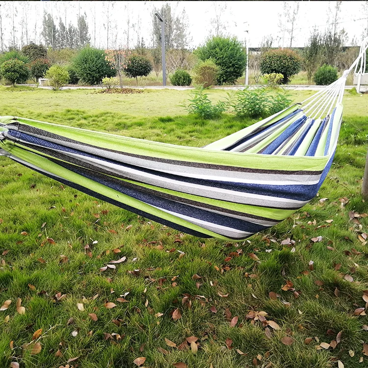 户外露营吊床秋千双人吊床便携式帆布吊床