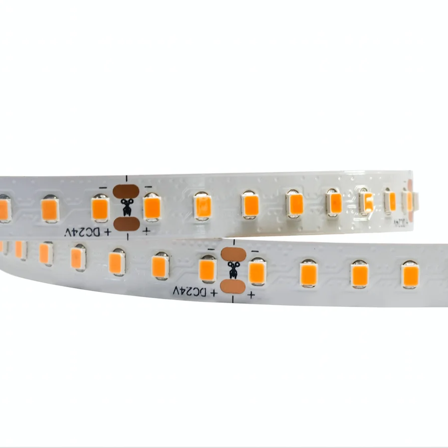 high efficacy SMD 2835 128LEDS 12MM 18W 24V led strip directly from factory