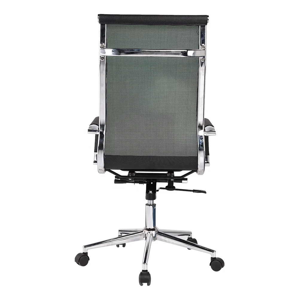 Hot Sellingcomputer White Modern Full Leather High Back Metal Black