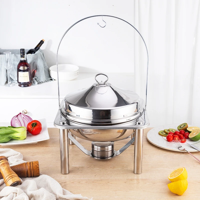 Restaurant Chafing Dishes Food Warmer 201 Stainless Steel Buffet Food