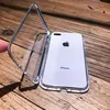 custom transparent tempeered glass cell phone accessories case shockproof mobile phone case for iphone