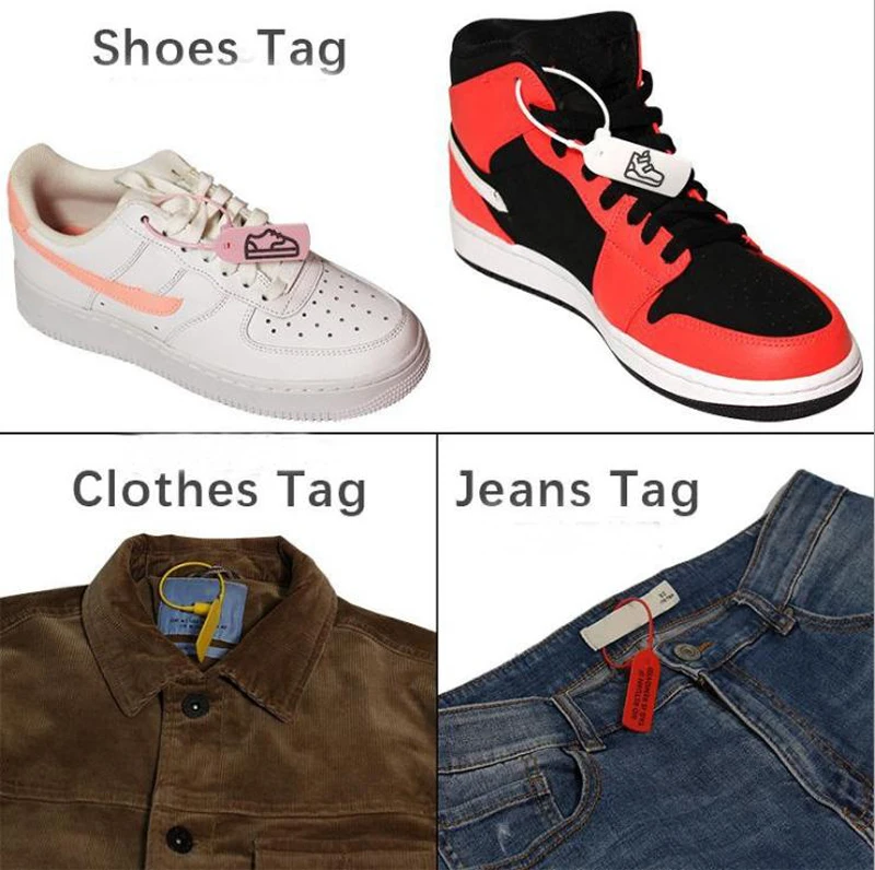 zip tie on shoes