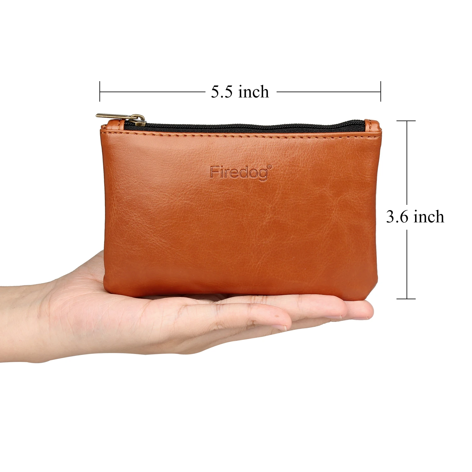 Firedog Tobacco Pouch Smoking Accessories Leather Small Wallet Empty