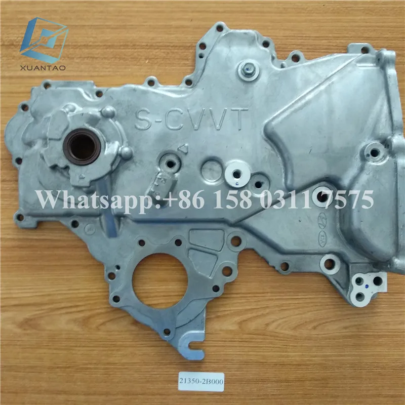 Genuine Hyundai 21350-2E100 Timing Chain Cover Assembly Genuine Hyundai 21350-2E100 Timing Chain Cover Assembly
