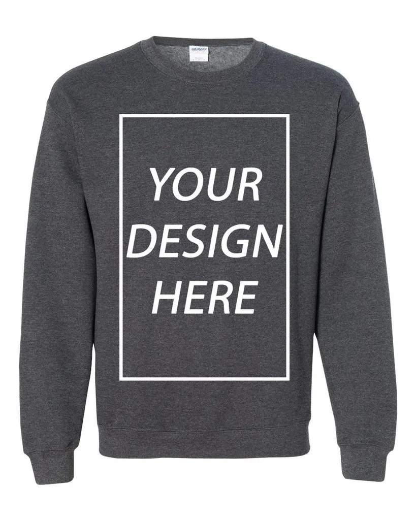 Oem Custom Crew Neck Sweatshirt Oversized Blank Hoodies High Quality ...