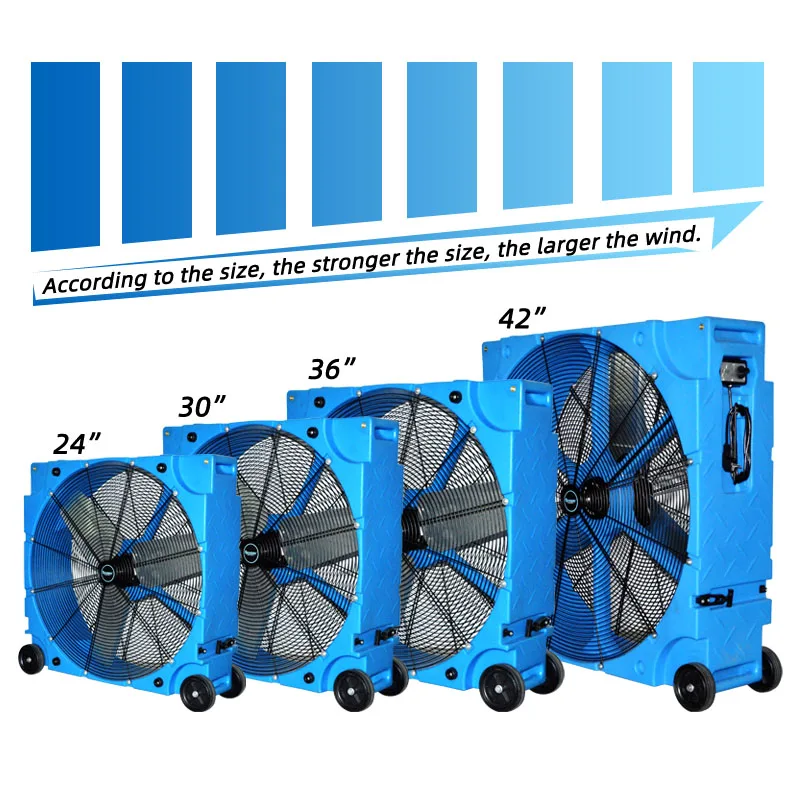 plastic drum fans
