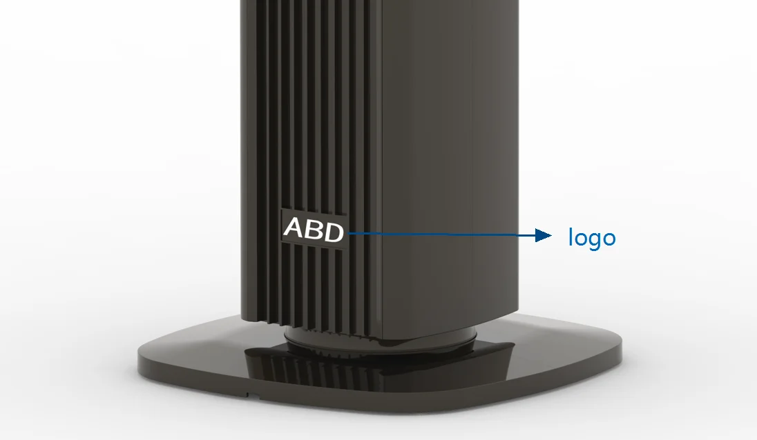 Tower Fan, Plastic, 50 - detail 6
