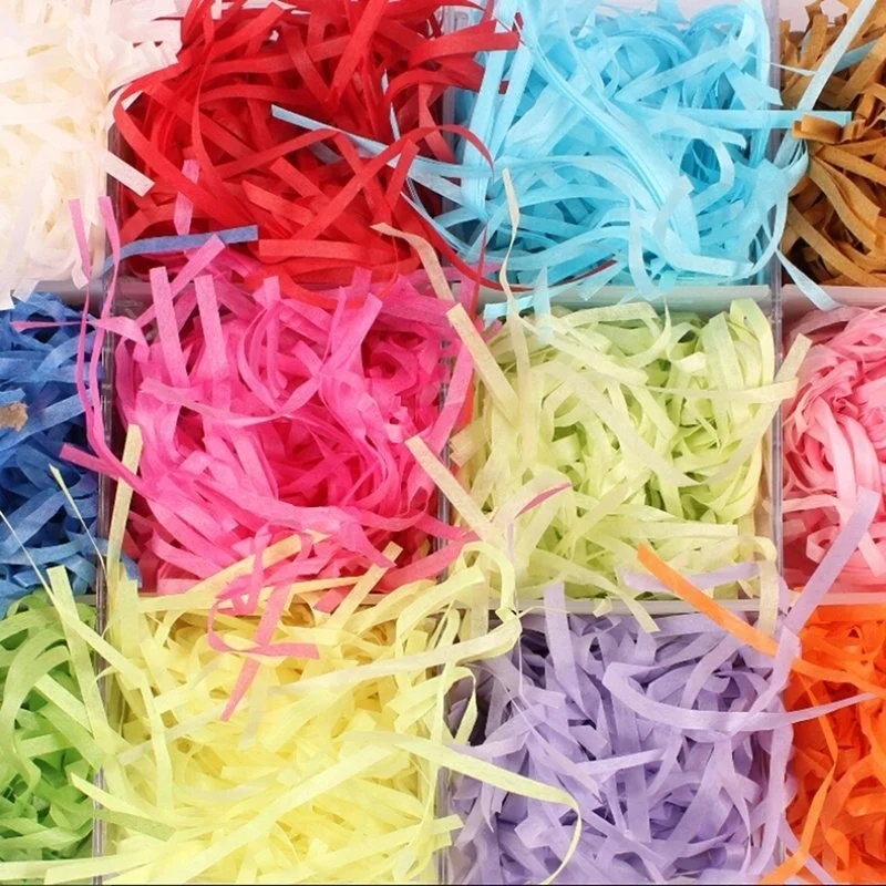 
crinkle cut paper Zig Zag Paper Banquet wrapping supply of colorful tissue paper 