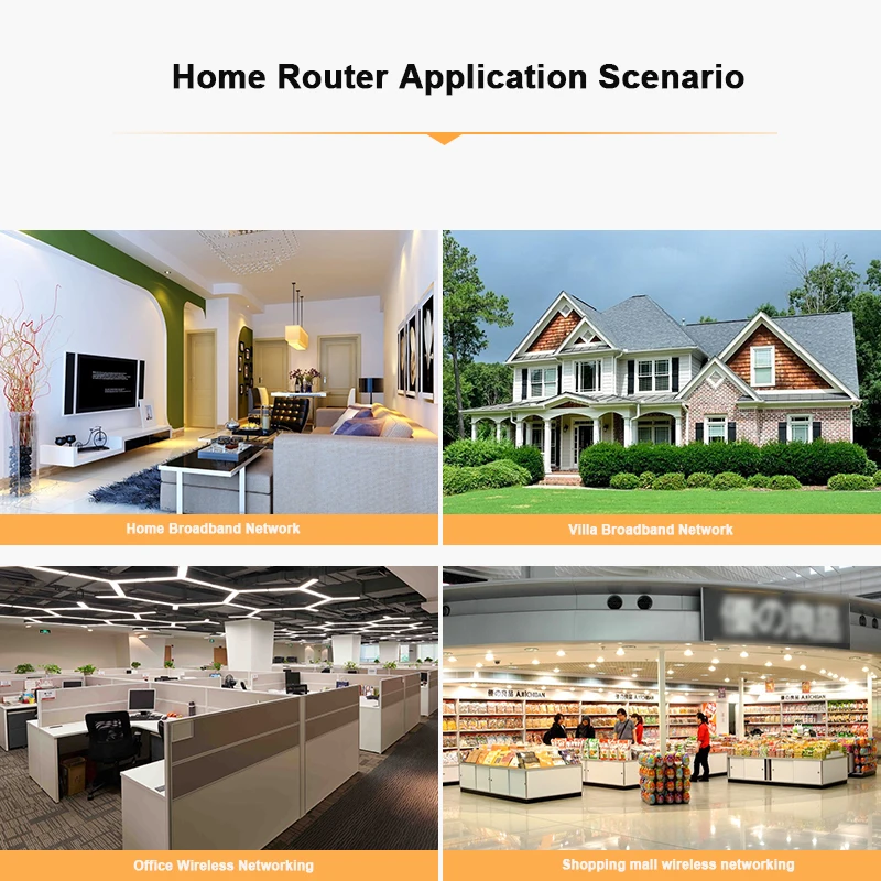 White Dual Band Mesh Router / Mesh Network Router For Home Use 10/100/1000Mbps
