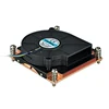 LGA2011 square 2066 pure copper 1U server cpu radiator copper industrial computer cpu heatsink