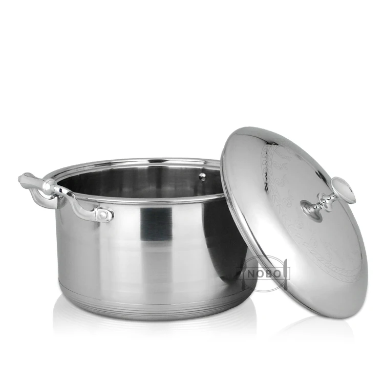 Multi Layer Bottom Kitchen Cookware Heavy Duty Cooking Pots