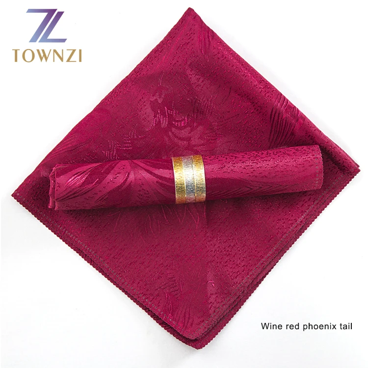 Good supplying jacquard Cotton Napkins for HOME HOTEL WEDDING PARTY