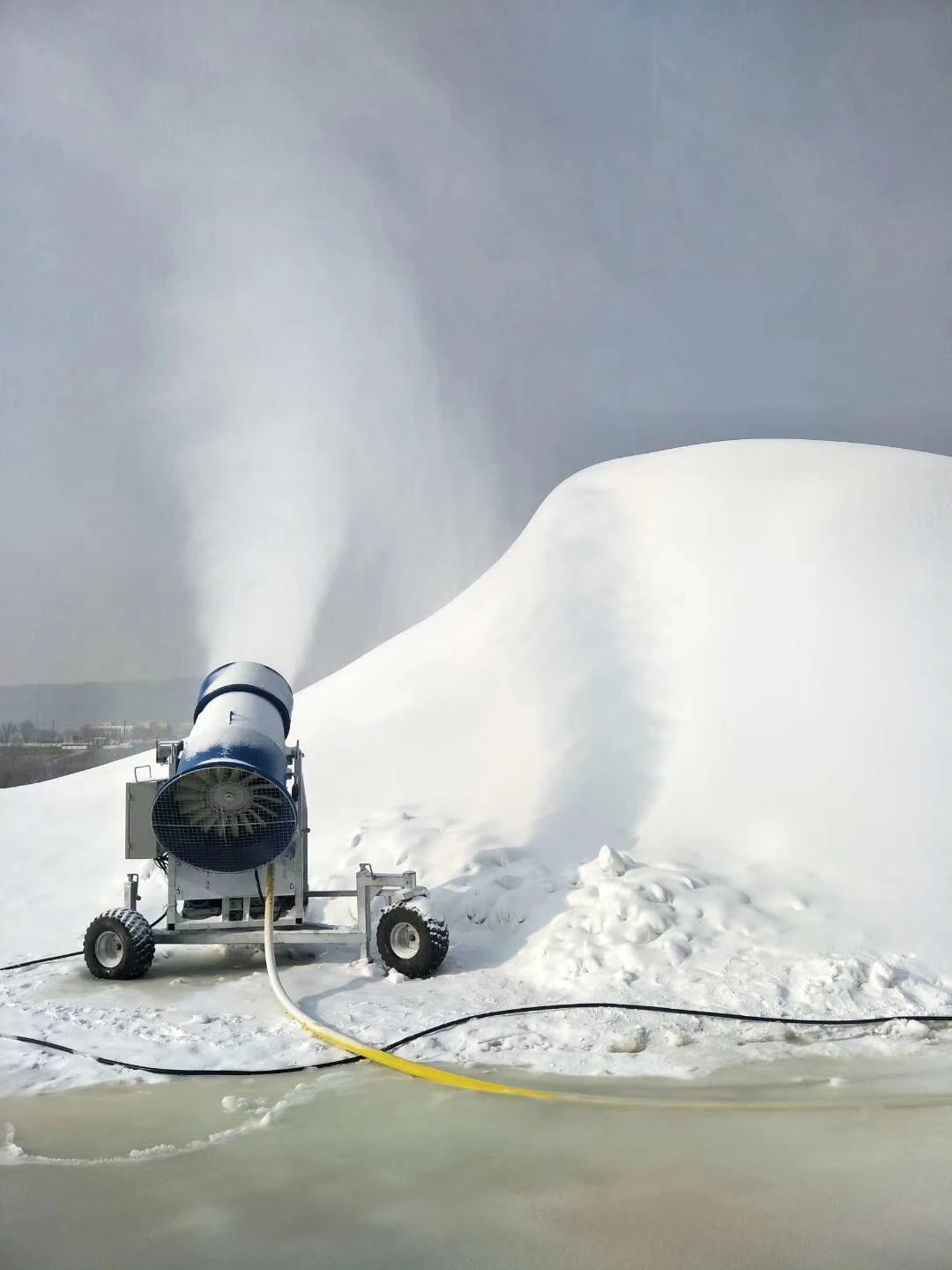 Commercial Snow Making Machine Artificial Snow Ice Maker Ski Resort Snow Cannon For Skiing Place
