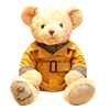 Wholesale small wind coat plush teddy bear custom logo for kids