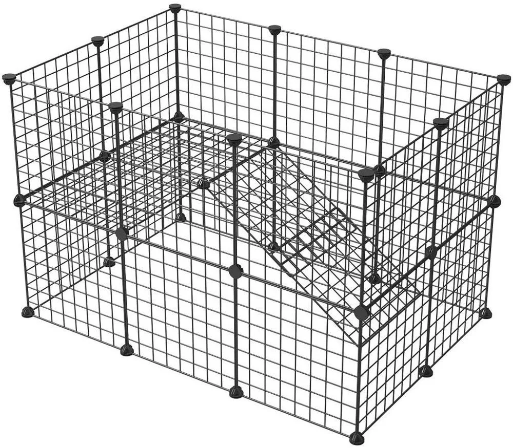 Oem&wholesaler 550-81 Indoor Diy Metal Mesh Pet Cage Playpen Small ...