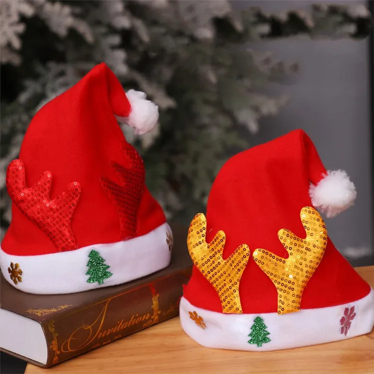 BBTO 2 Piezas de Navidad LED Sombreros Iluminados Punto Feo Suéter Sombrero para Fiesta de Navidad 