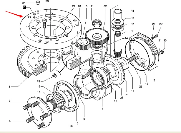 forklift spare parts hub ball bearing 1312530800 for linde forklift 131 1158 1190 manufacture