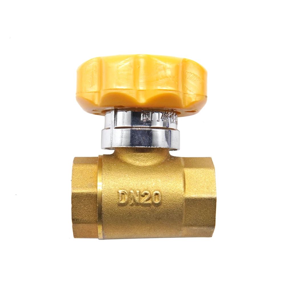 Brass Body Ball Lockable Valve C Type Magnetic Anti Theft Water Meter ...