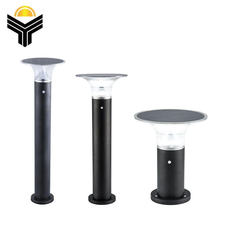 

solar bollard light,10 Pieces, Warm light (2800k-3100k),white light (6500k-7000k)