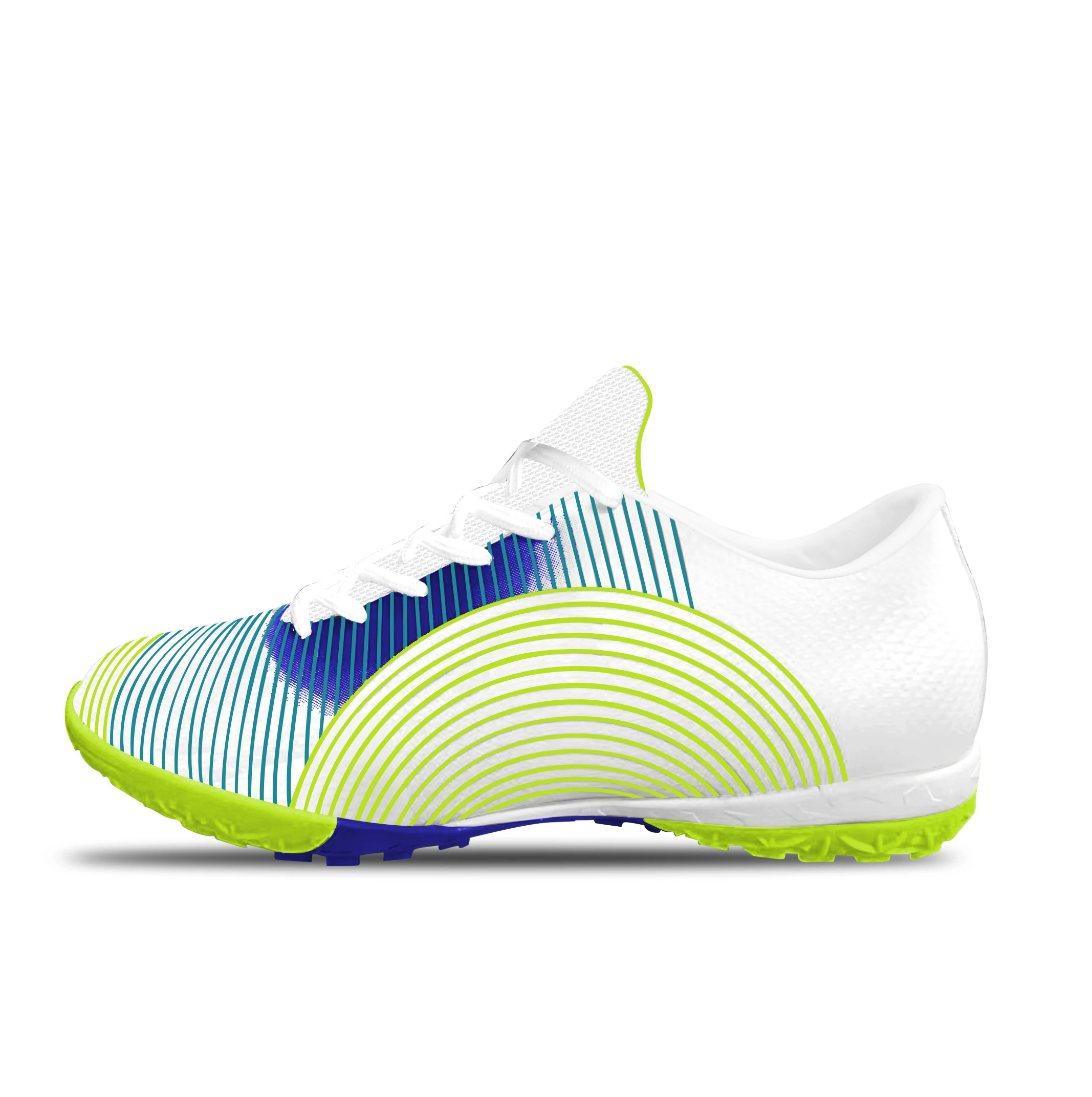 2023 Hot Sale Football Shoes New Fashion Design Training Rubber Short Spike Soccer Shoes For Men