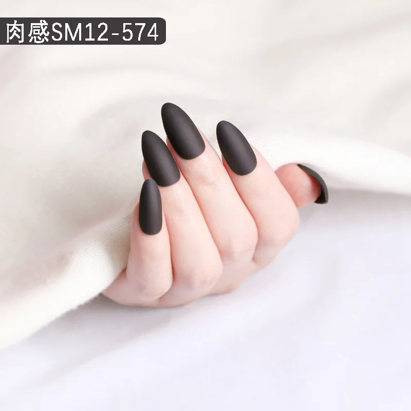 Factory direct a variety of styles false full cover matte nail tips